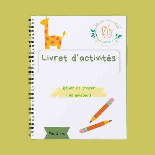 Livret d'activités : Relier, tracer, les émotions