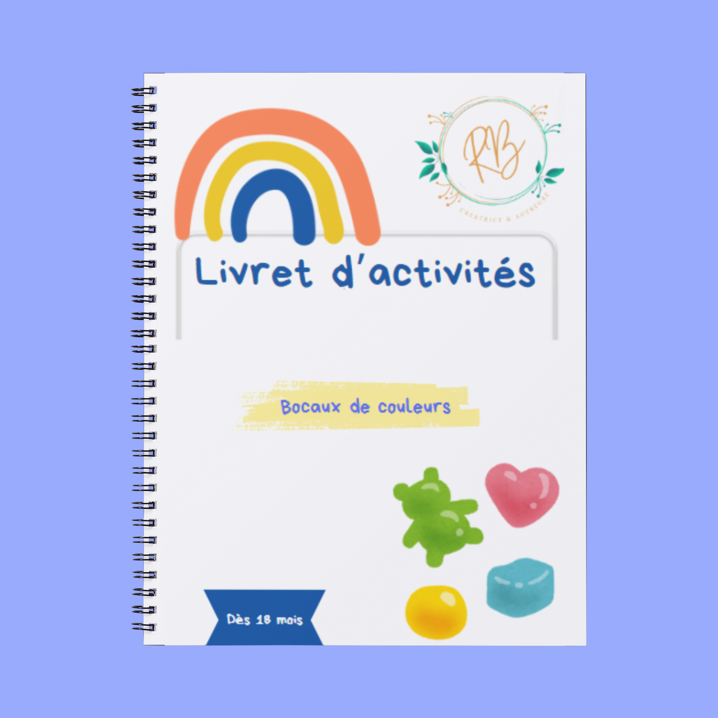 Livret d'activités : Bocaux de couleurs